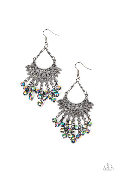 Paparazzi-Chromatic Cascade - Multi Earring