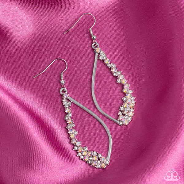Paparazzi-Sparkly Side Effects - Multi Earring