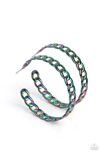 Paparazzi-Galactic Glissando - Multi Earring
