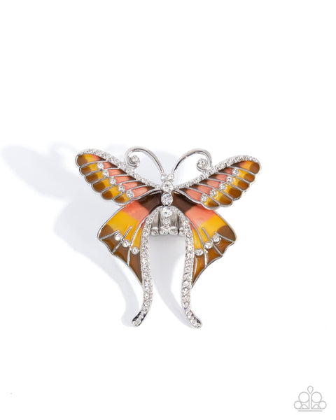Paparazzi-Butterfly Battalion - Brown Ring