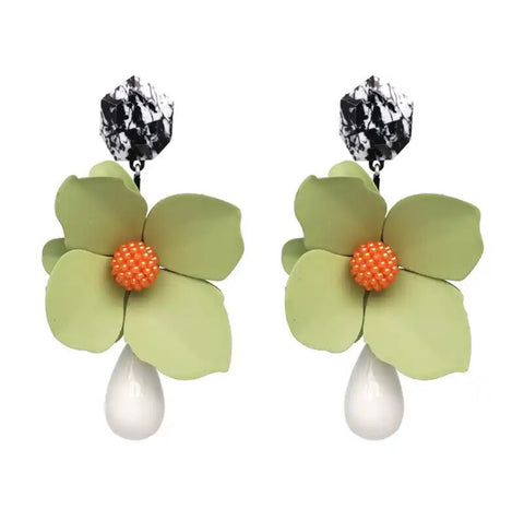 Bohemian Flower Earrings