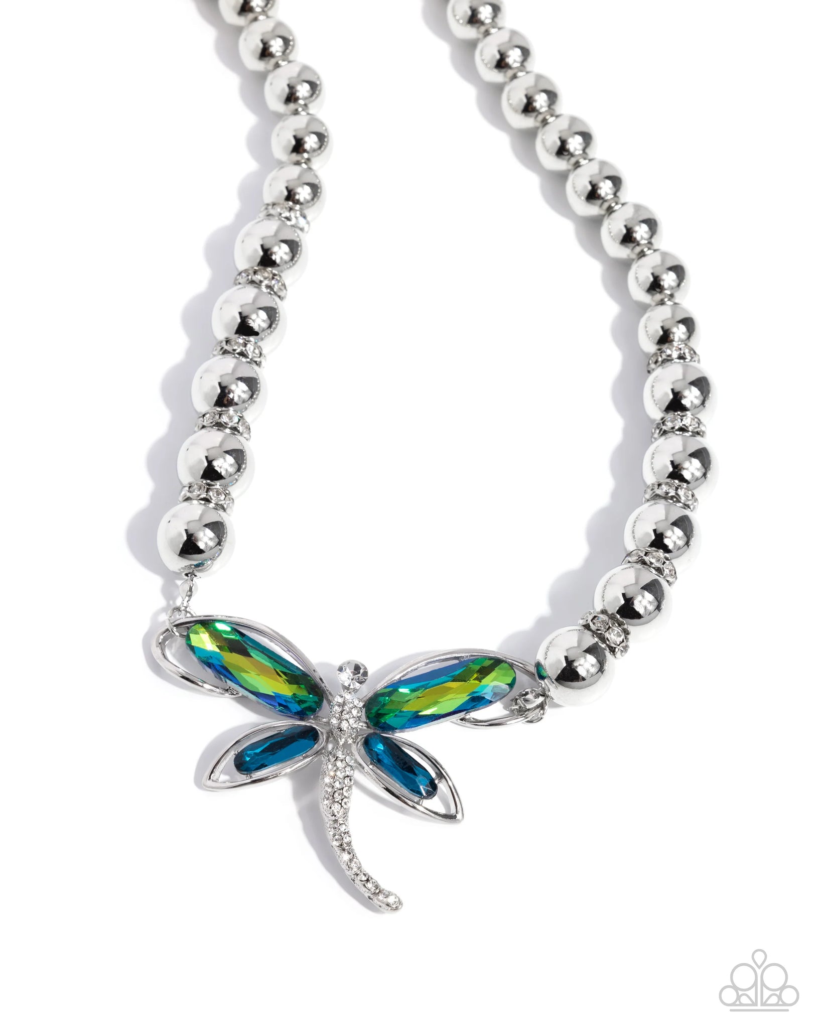 Paparazzi-Sense of Propriety - Green Necklace