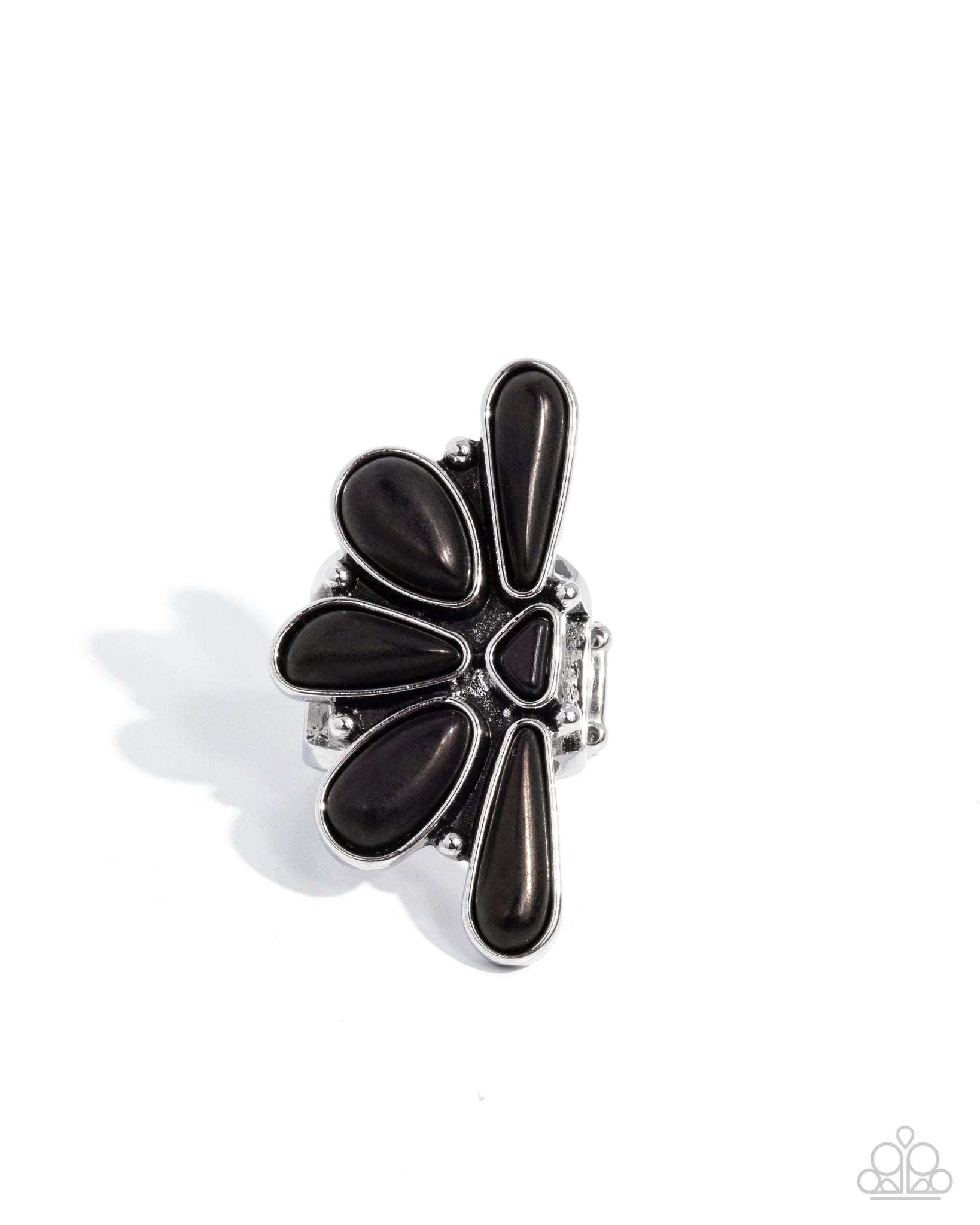 Paparazzi-Stony Spectacle  - Black Ring