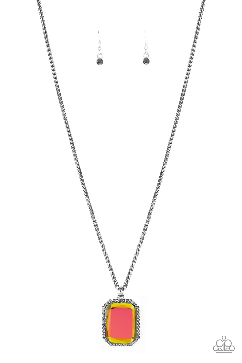 Paparazzi-Let Your HEIR Down - Multi Necklace
