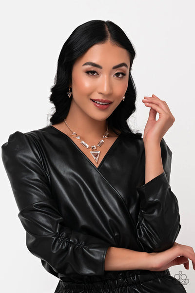 Paparazzi-Fetchingly Fierce - Gold Necklace