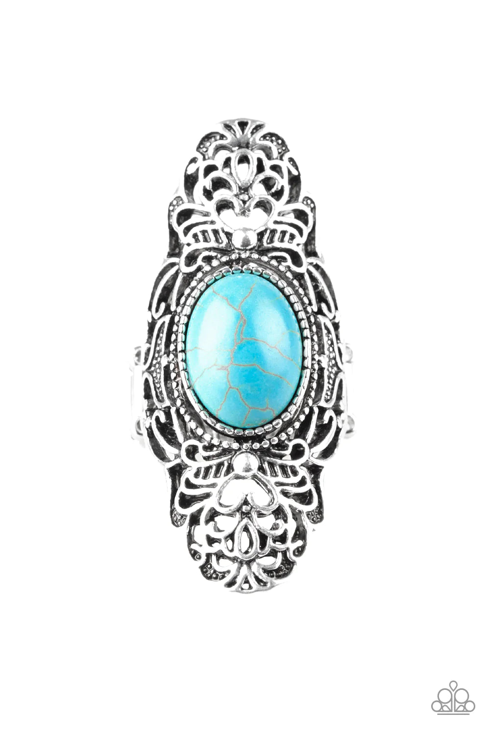 Paparazzi-Ego Trippin - Blue Ring