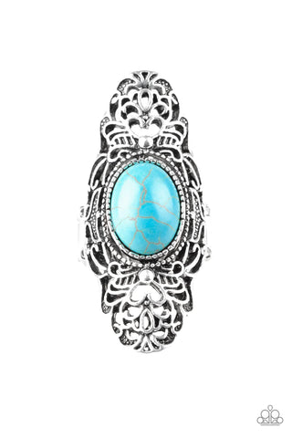 Paparazzi-Ego Trippin - Blue Ring