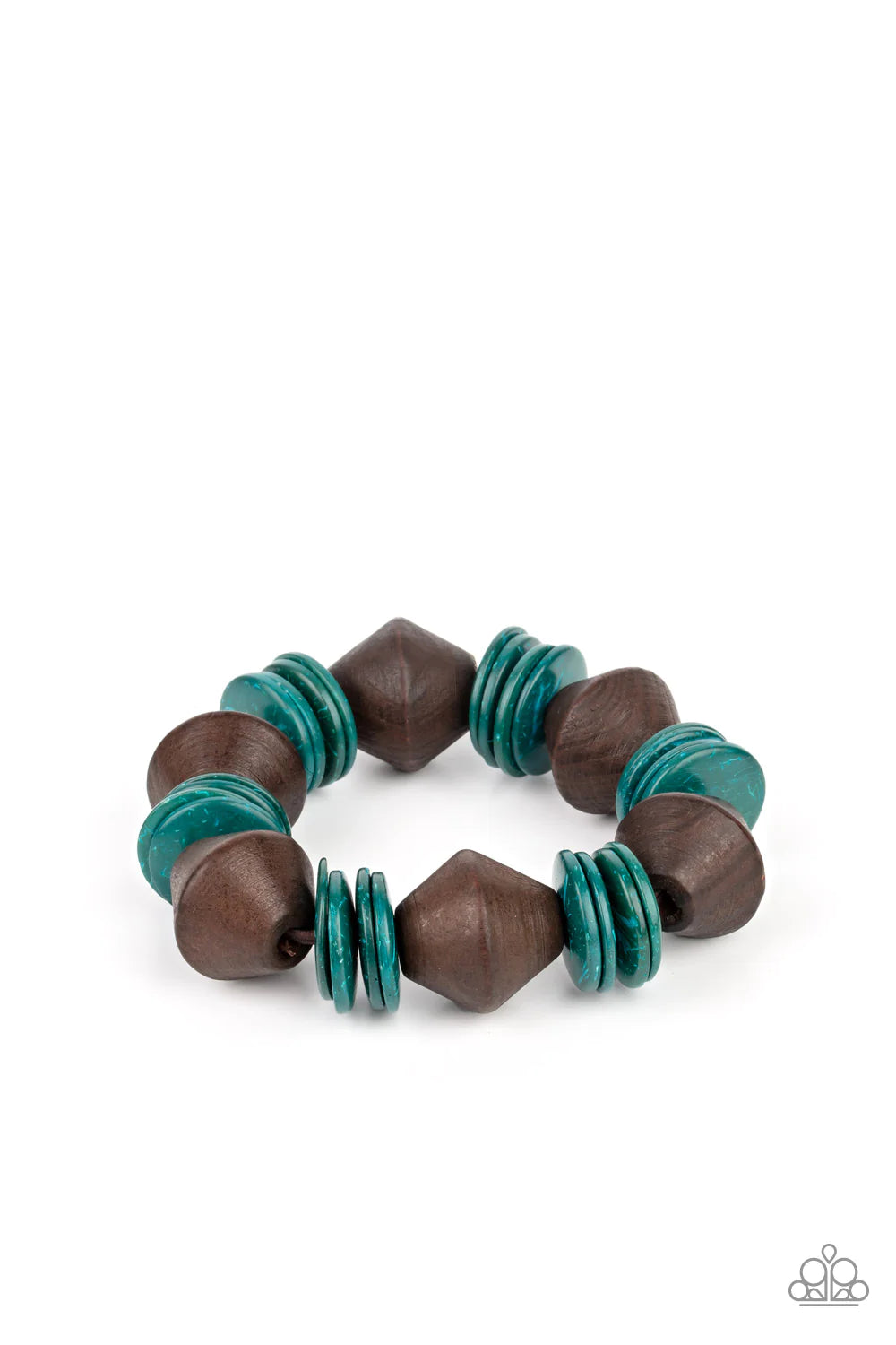 Paparazzi-Bermuda Boardwalk - Blue Bracelet