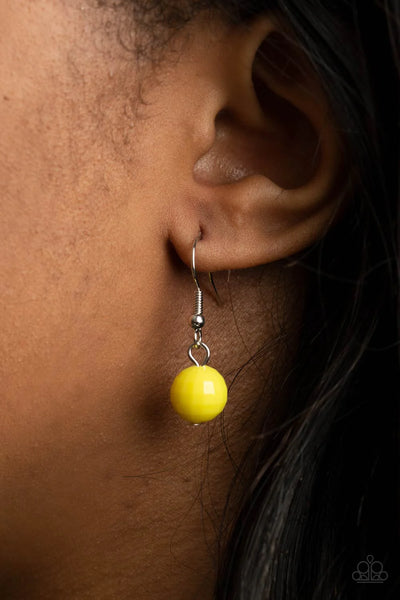Paparazzi-Resort Ready - Yellow Necklace