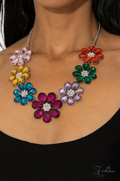 Paparazzi-Outgoing - Multi Zi Necklace