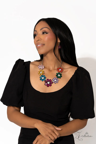 Paparazzi-Outgoing - Multi Zi Necklace