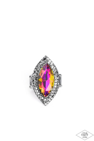 Paparazzi-Jaw-Dropping Dazzle - Multi Oil Spill Ring