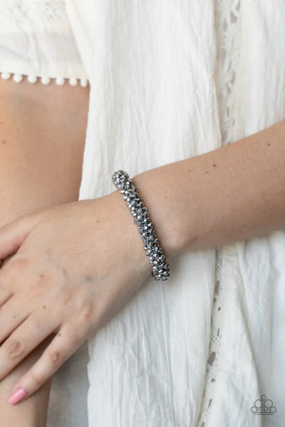 Paparazzi-Wake Up and Sparkle - Silver Bracelet