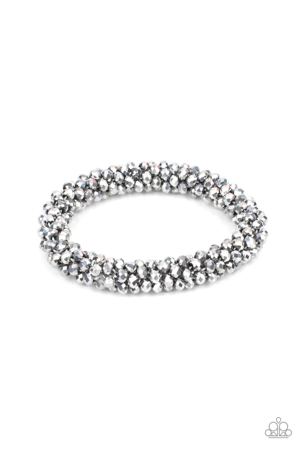 Paparazzi-Wake Up and Sparkle - Silver Bracelet