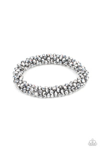 Paparazzi-Wake Up and Sparkle - Silver Bracelet