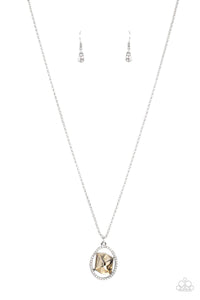 Paparazzi-Undiluted Dazzle - Brown Necklace