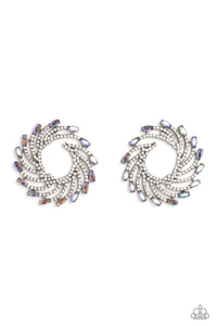 Paparazzi-Firework Fanfare - Multi Earring