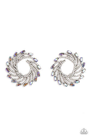 Paparazzi-Firework Fanfare - Multi Earring