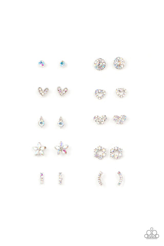 Paparazzi-Starlet Shimmer Iridescence Earring Kit