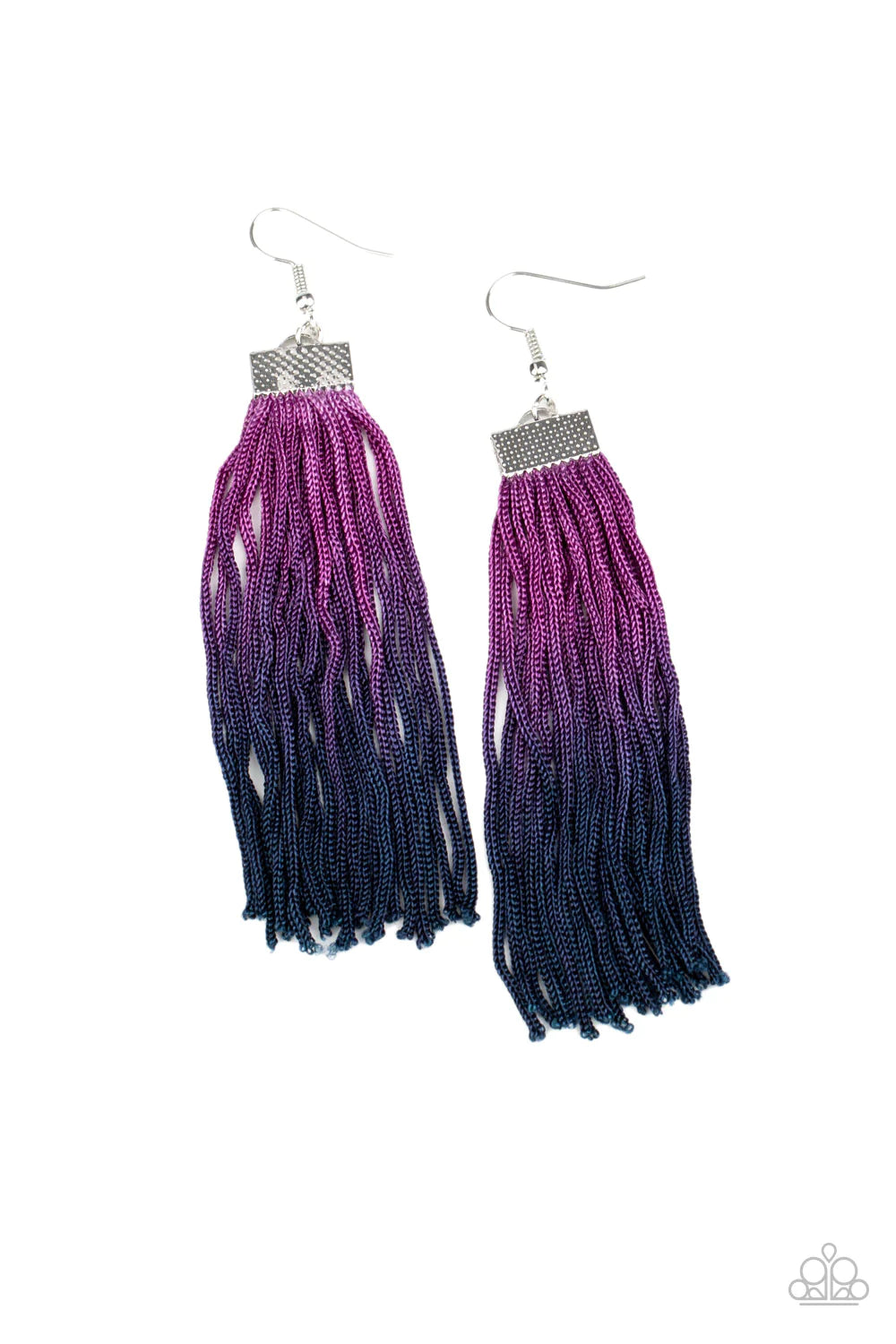 Paparazzi-Dual Immersion - Purple Earring