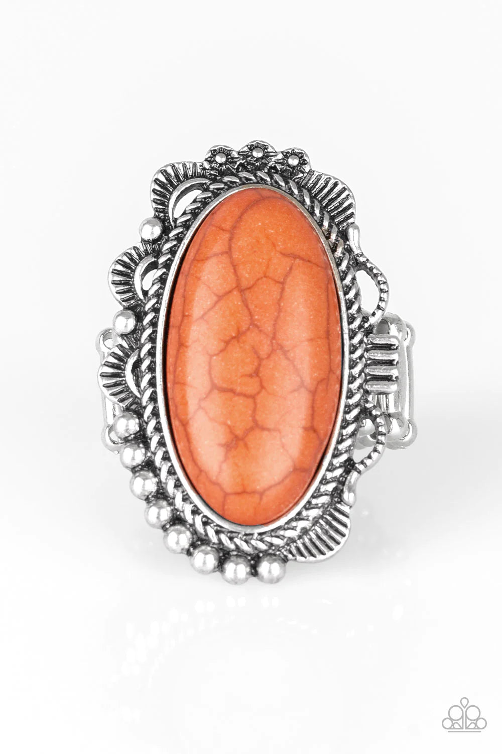 Paparazzi-Open Range - Orange Ring