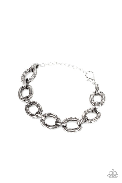 Industrial Amazon Silver Bracelet