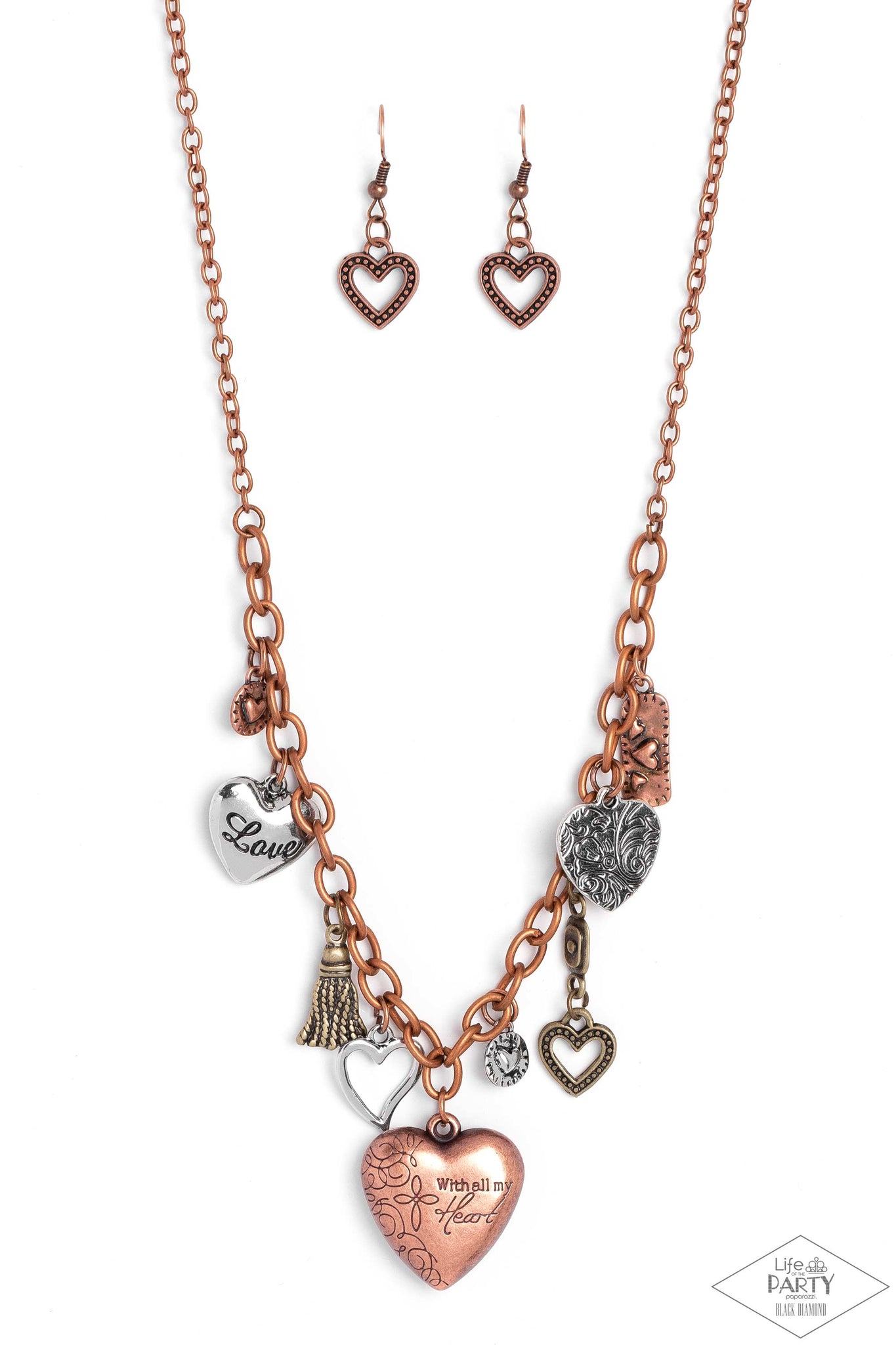 Paparazzi-Heart Of Wisdom - Multi Necklace