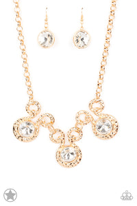 Paparazzi-Hypnotized - Gold Necklace