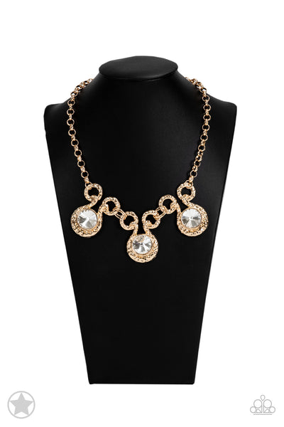 Paparazzi-Hypnotized - Gold Necklace