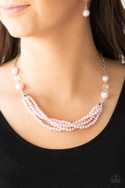 One-WOMAN Show Pink Necklace
