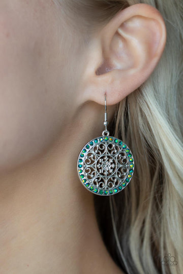 Bollywood  Ballroom Green Earring