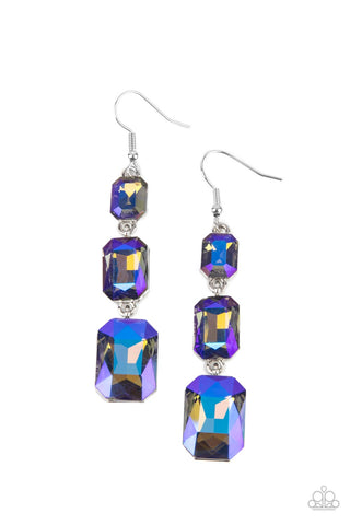 Cosmic Red Carpet - Blue Earring