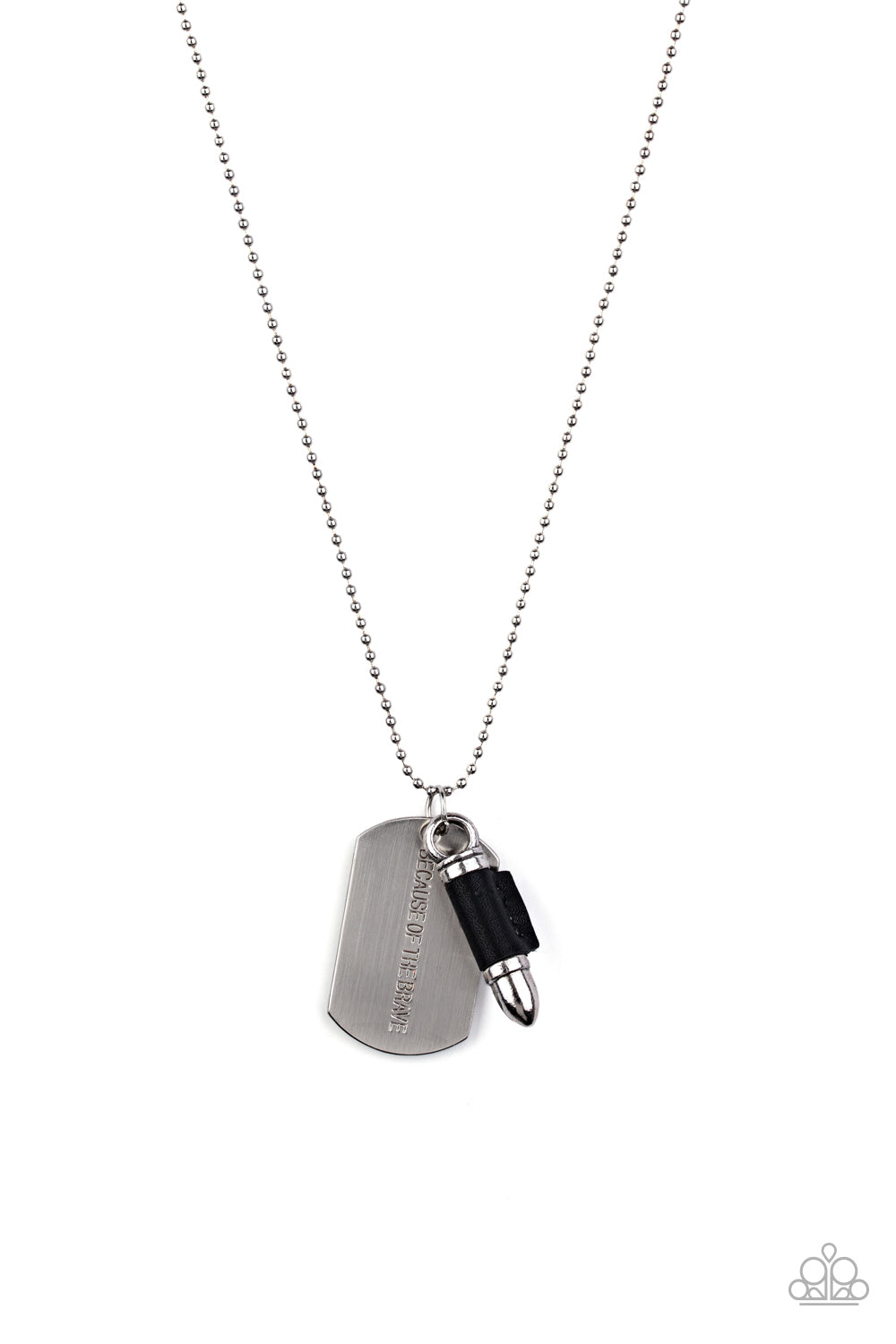 Paparazzi-Proud Patriot - Black Necklace