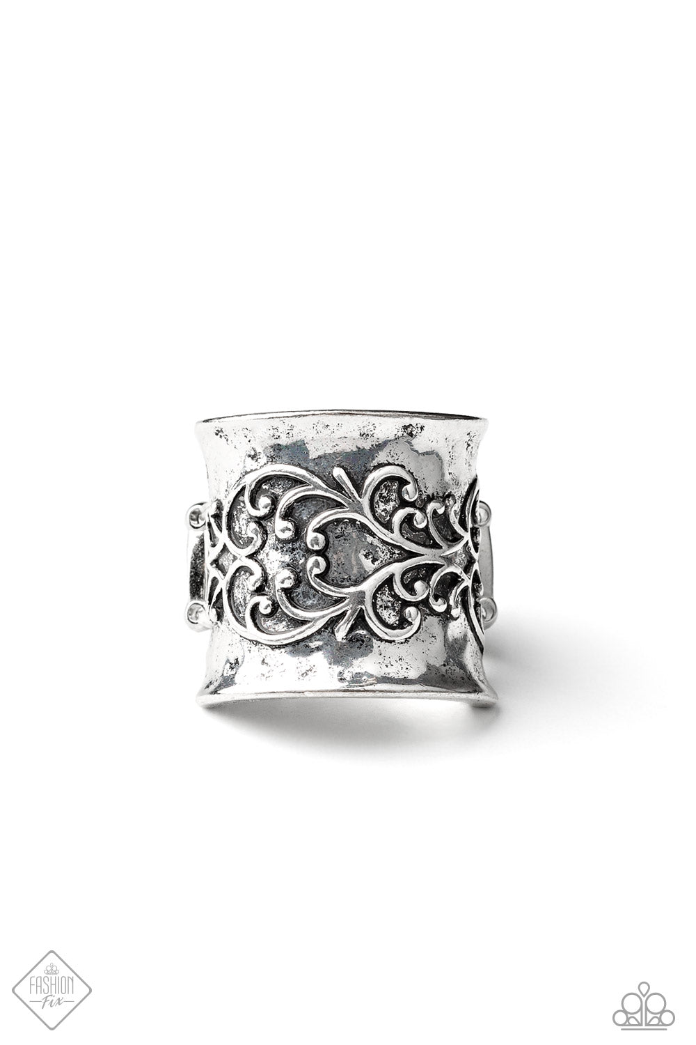 Tempest Texture - Silver-Paparazzi
