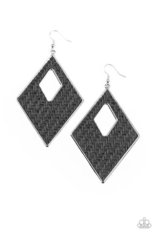 Woven Wanderer - Black-Paparazzi