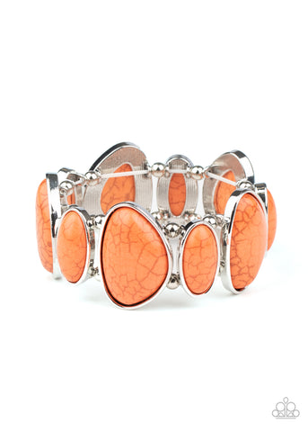 Feel At HOMESTEAD - Orange-Paparazzi