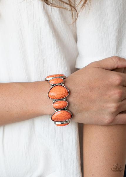 Feel At HOMESTEAD - Orange-Paparazzi