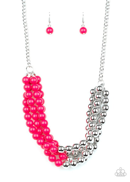 Layer After Layer Pink Necklace