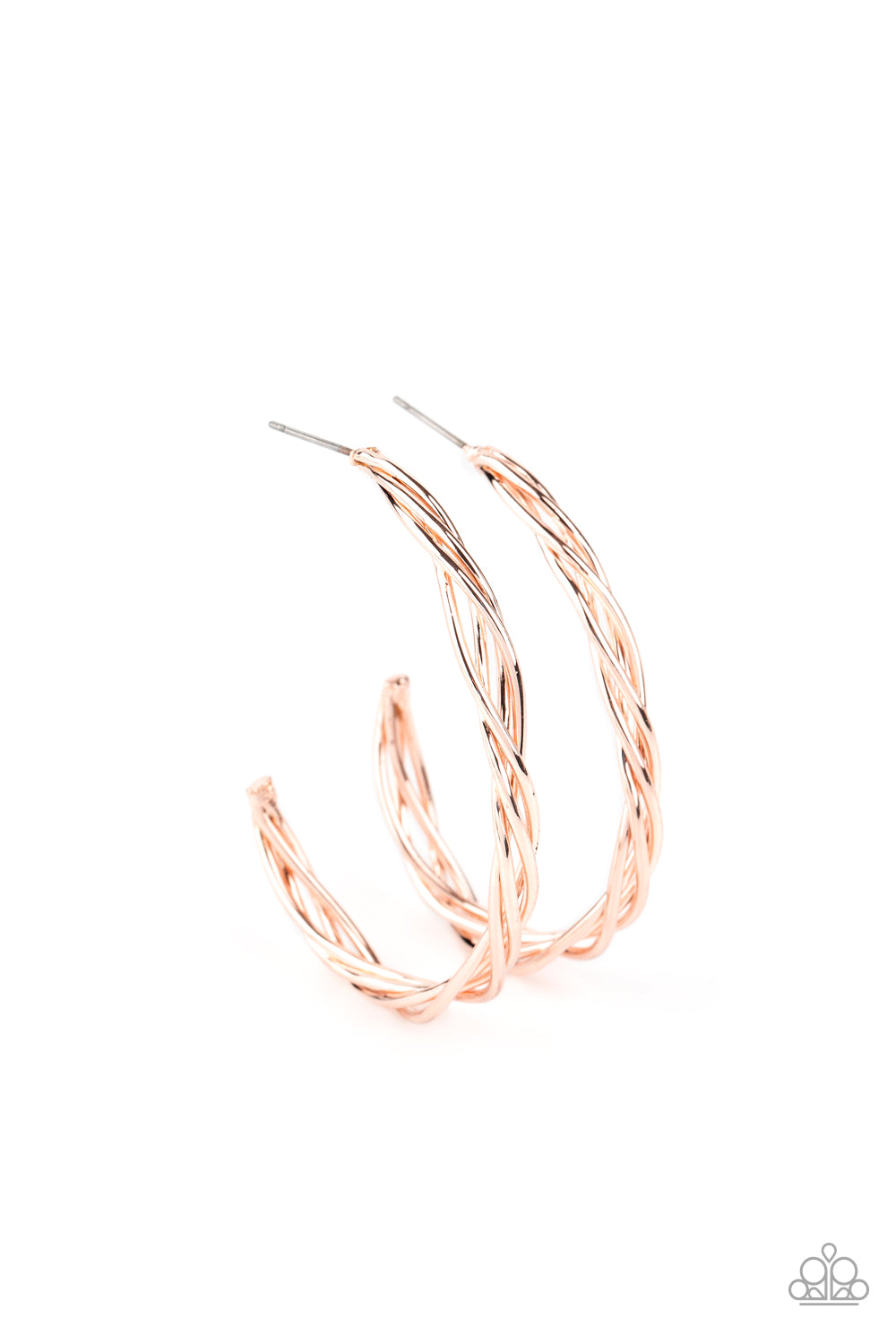 Twisted Tango - Rose Gold-Paparazzi