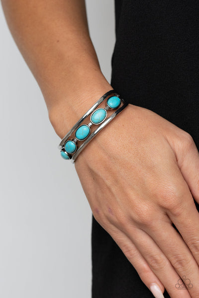 River Rock Canyons Blue Bracelet