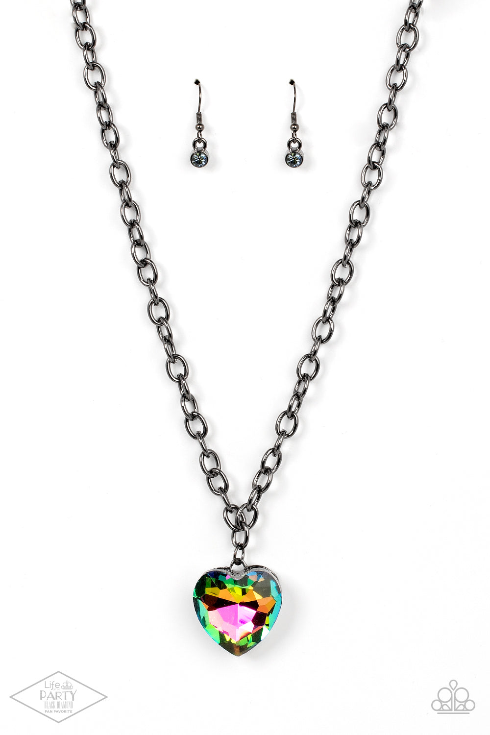 Paparazzi-Flirtatiously Flashy - Multi Necklace