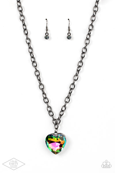 Paparazzi-Flirtatiously Flashy - Multi Necklace