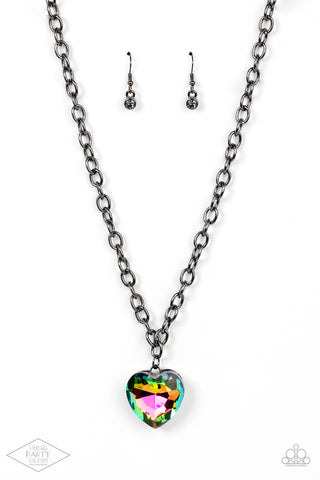 Paparazzi-Flirtatiously Flashy - Multi Necklace