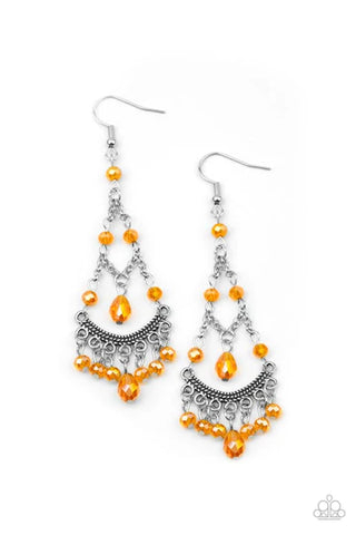 First In Shine Orange Earring