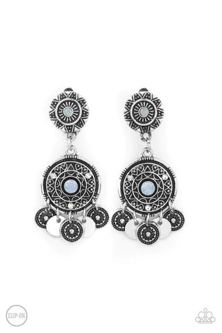 A DREAMCATCHER Come True Blue Clip-On Earring