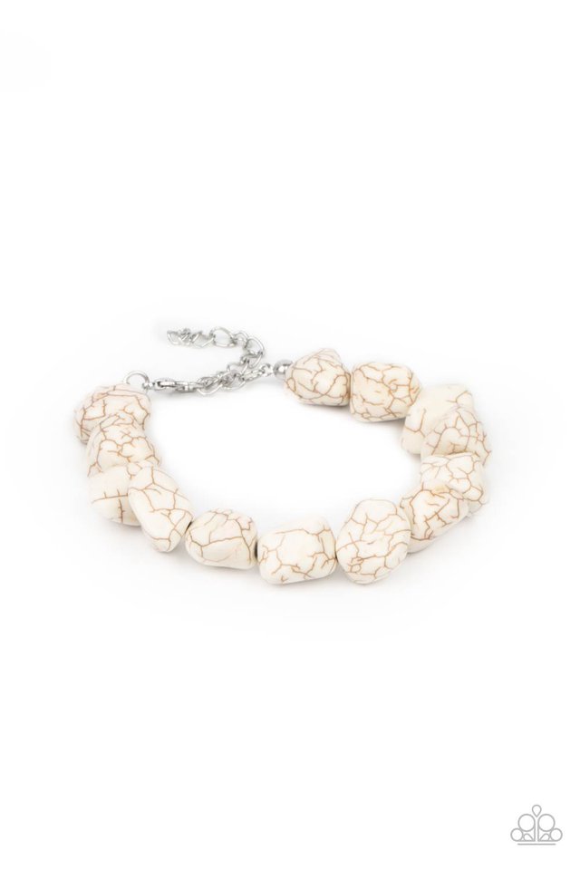 Prehistoric Paradise White Bracelet