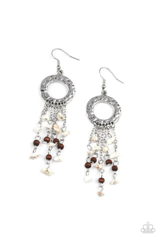 Primal Prestige White Earring