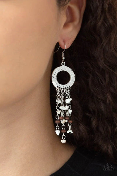 Primal Prestige White Earring