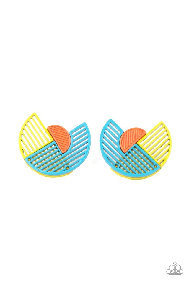 It's Just an Expression Blue Post Earring