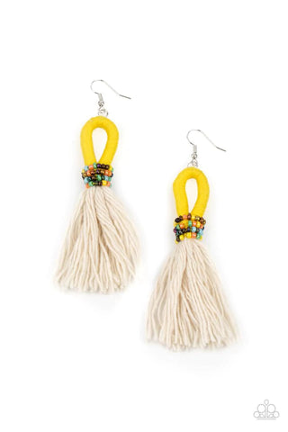 The Dustup Yellow Earring